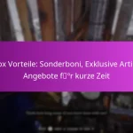 Xbox Vorteile: Sonderboni, Exklusive Artikel, Angebote für kurze Zeit