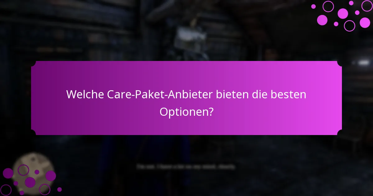 Was sind die besten Anwendungsfälle für das Versenden von Care-Paketen?
