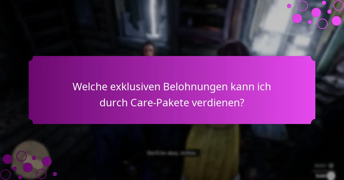 Wie vergleiche ich verschiedene Care-Pakete?