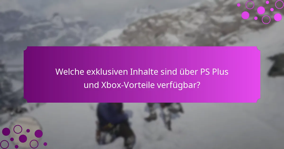 Was sind die Vorteile eines Abonnements der PS Plus- und Xbox-Dienste?
